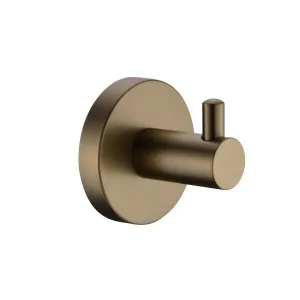 Misha Round Robe Hook Brushed Copper by null, a Shelves & Hooks for sale on Style Sourcebook