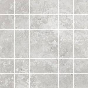 Pompeii Travertine Grigio Microtec Textured Mosaic Tile by null, a Outdoor Tiles & Pavers for sale on Style Sourcebook