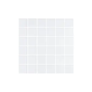 Regency White Textured Mosaic Tile by null, a Outdoor Tiles & Pavers for sale on Style Sourcebook