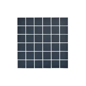 Regency Navy Textured Mosaic Tile by null, a Outdoor Tiles & Pavers for sale on Style Sourcebook