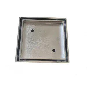 KFG Tile Insert Chrome 115x115x45 by null, a Shower Grates & Drains for sale on Style Sourcebook
