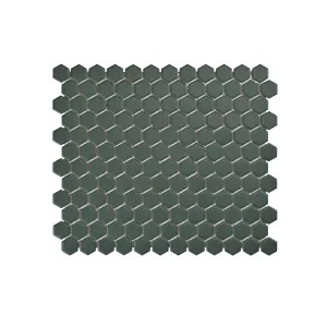 Regency Green Hexagon Textured Mosaic Tile by null, a Outdoor Tiles & Pavers for sale on Style Sourcebook
