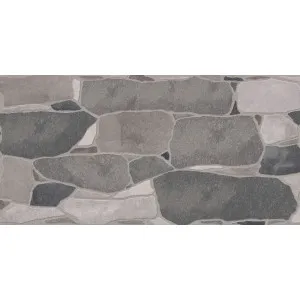 Cobblestone Grey Matt Tile by null, a Moroccan Look Tiles for sale on Style Sourcebook
