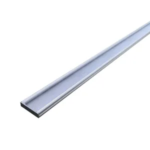 DTA Hayman Tile Insert Alumin Brushed Silver 21x100x3000 by null, a Shower Grates & Drains for sale on Style Sourcebook
