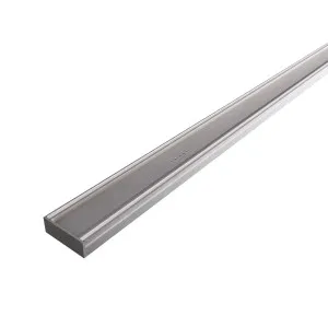 DTA Hayman Tile Insert Alumin Brushed Nickel 35x100x3000 by null, a Shower Grates & Drains for sale on Style Sourcebook