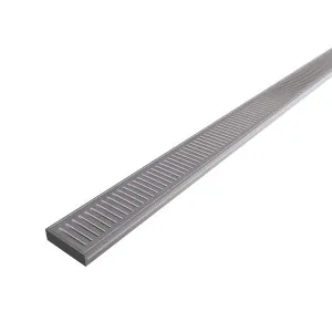 DTA Hayman Grate Alumin Brushed Nickel 26x100x3000 by null, a Shower Grates & Drains for sale on Style Sourcebook