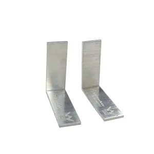 DTA Hayman Alumin 14mm 90 Deg Joiner Nickel/Silver 2pk by null, a Shower Grates & Drains for sale on Style Sourcebook