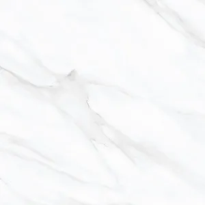 Ambience Carrara White Polished Tile by null, a Marble Look Tiles for sale on Style Sourcebook