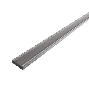 DTA Hayman Tile Insert Alumin Brushed Nickel 26x100x3000 by null, a Shower Grates & Drains for sale on Style Sourcebook