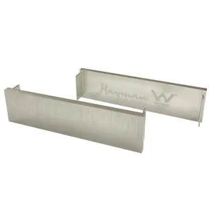 DTA Hayman Alumin 26mm End Caps Brushed Silver 2pk by null, a Shower Grates & Drains for sale on Style Sourcebook