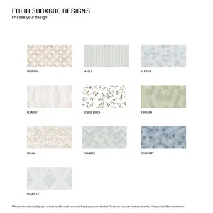 Folio Structured Decor Tile by null, a Moroccan Look Tiles for sale on Style Sourcebook