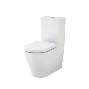 Luna BTW Toilet Suite Gloss White Back Entry by null, a Toilets & Bidets for sale on Style Sourcebook