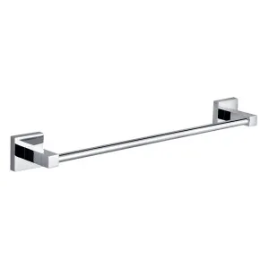 Marki Square Single Towel Rail 600 Chrome by null, a Towel Rails for sale on Style Sourcebook