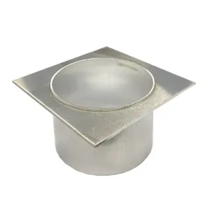 DTA Hayman Aluminium 80mm Outlet Silver by null, a Shower Grates & Drains for sale on Style Sourcebook