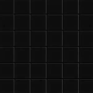 Ral Black Matt Mosaic Tile by null, a Mosaic Tiles for sale on Style Sourcebook