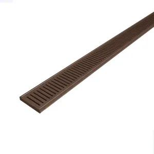 DTA Hayman Grate Alumin Brushed Copper 14x100x3000 by null, a Shower Grates & Drains for sale on Style Sourcebook