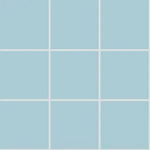 Ral Pool Blue Matt Mosaic Tile by null, a Mosaic Tiles for sale on Style Sourcebook