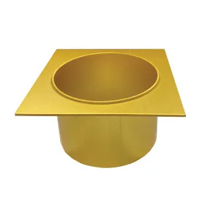 DTA Hayman Aluminium 80mm Outlet Gold by null, a Shower Grates & Drains for sale on Style Sourcebook