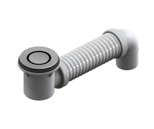 Art P&W Bath Bend Pop Down w/Connector Satin Chrome by null, a Shower Grates & Drains for sale on Style Sourcebook