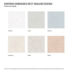 Emporio Embossed Tile by null, a Moroccan Look Tiles for sale on Style Sourcebook