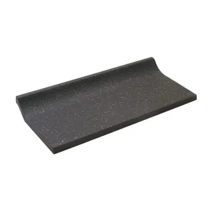 Tek Black Speckle Cove Tile by null, a Porcelain Tiles for sale on Style Sourcebook