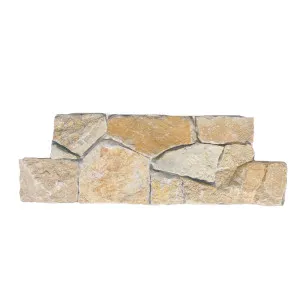 Drystone Limestone Natural Product Gold Structured Panel (Pkt3) by null, a Marble Look Tiles for sale on Style Sourcebook