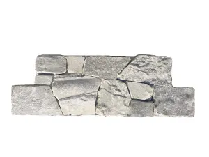 Drystone Limestone Natural Product Silver Structured Panel (Pkt3) by null, a Marble Look Tiles for sale on Style Sourcebook