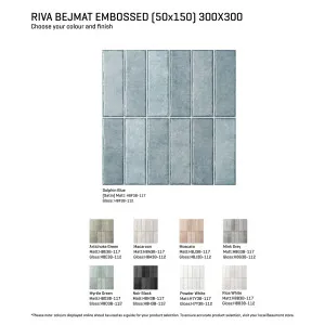 Riva Bejmat Embosed Tile by null, a Moroccan Look Tiles for sale on Style Sourcebook