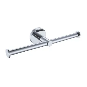 Arial Double Toilet Roll Holder Chrome by null, a Toilet Paper Holders for sale on Style Sourcebook