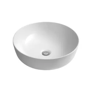 Marki Round Basin NTH Ceramic 410 Gloss White by null, a Basins for sale on Style Sourcebook