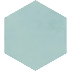 Denia Hexagon Sky Structured Textured Tile by null, a Porcelain Tiles for sale on Style Sourcebook