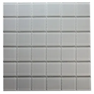 Island Hyrda White Glass Gloss Mosaic by null, a Mosaic Tiles for sale on Style Sourcebook