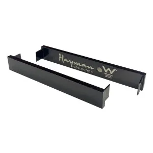 DTA Hayman Alumin 14mm End Caps Brushed Black 2pk by null, a Shower Grates & Drains for sale on Style Sourcebook