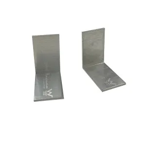 DTA Hayman Alumin 21mm 90 Deg Joiner Nickel/Silver 2pk by null, a Shower Grates & Drains for sale on Style Sourcebook