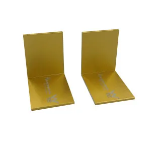 DTA Hayman Alumin 26mm 90 Deg Joiner Gold 2pk by null, a Shower Grates & Drains for sale on Style Sourcebook