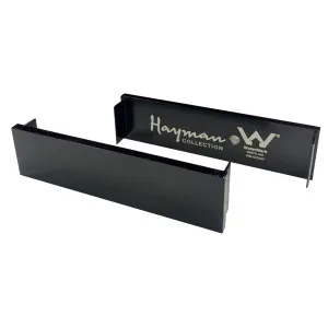 DTA Hayman Alumin 26mm End Caps Brushed Black 2pk by null, a Shower Grates & Drains for sale on Style Sourcebook