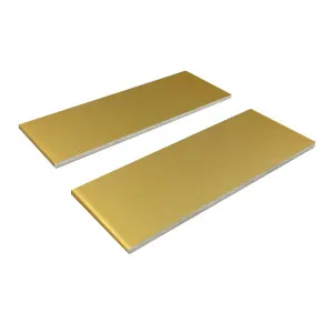 DTA Hayman Alumin 26mm Joiner Gold 2pk by null, a Shower Grates & Drains for sale on Style Sourcebook