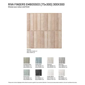 Riva Finger Embossed Tile by null, a Mosaic Tiles for sale on Style Sourcebook