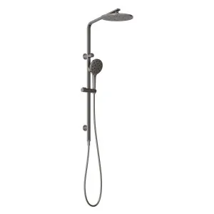 Oxley Twin Shower Brushed Carbon by null, a Laundry Taps for sale on Style Sourcebook