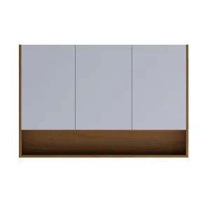 Hart Shaving Cabinet 1200 Three Door Timber Veneer Frame & Shelf by null, a Shaving Cabinets for sale on Style Sourcebook