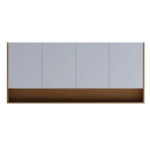 Hart Shaving Cabinet 1800 Four Door Timber Veneer Frame & Shelf by null, a Shaving Cabinets for sale on Style Sourcebook