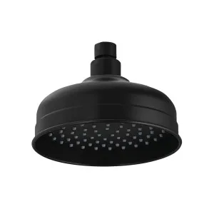 Cromford Shower Rose Matte Black by null, a Shower Heads & Mixers for sale on Style Sourcebook