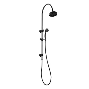 Cromford Twin Shower Matte Black by null, a Shower Heads & Mixers for sale on Style Sourcebook