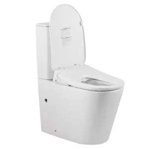 Zero BTW Extra High Rimless Tornado Smart Bidet Toilet Suite Gloss White by null, a Toilets & Bidets for sale on Style Sourcebook