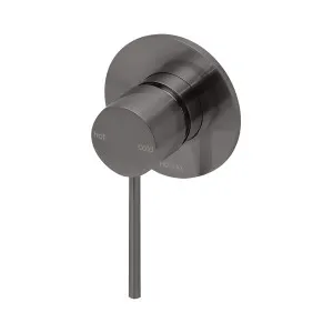 Vivid Slimline SwitchMix Shower/Wall Mixer Trim Kit Brushed Carbon by null, a Laundry Taps for sale on Style Sourcebook