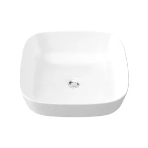 Addison Semi Inset Basin 400x405 Gloss White by null, a Basins for sale on Style Sourcebook