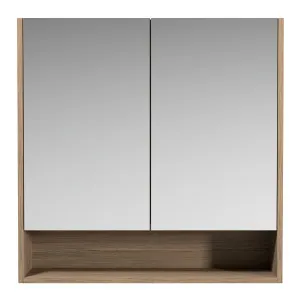 Sanremo Shaving Cabinet 750 Double Door Platinum Collection by null, a Shaving Cabinets for sale on Style Sourcebook