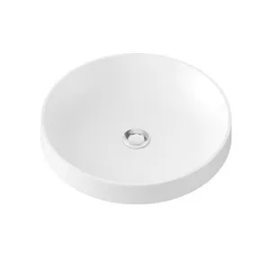 Radius Semi Inset Basin 400x400 Matte White by null, a Basins for sale on Style Sourcebook