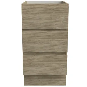 Modular Laundry Cabinet 450 Base Unit 3 Drawers by null, a Bathroom Storage Cabinets for sale on Style Sourcebook