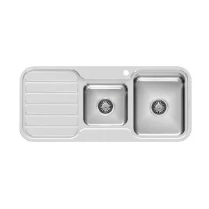 Phoenix 1000 1-3/4 R/H Bowl Sink W/-Drainer 1TH Stainless Steel by null, a Kitchen Sinks for sale on Style Sourcebook
